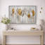 Art de feuilles d'or doré, photos de salon botanique moderne, impression sur toile encadrée, estampe numérique-126136998-126136996