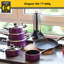 Karl Kruger 17 Piece Aluminum Non Stick Cookware Set-9564924