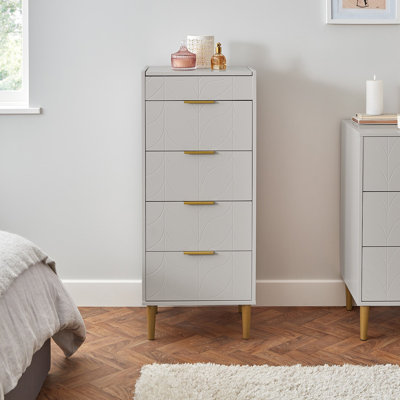 Adams 46 cm W Chest of 4 Drawers