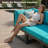 Glenita 8 - Person Outdoor Patio Aluminum Sectional Set with Firepit Table Chaise and Cushions-382922879