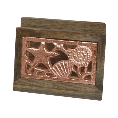 Porte-serviettes plat en bois