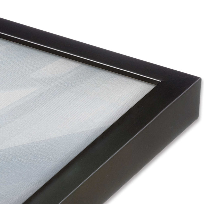 Nimbus Drama I, toile, Cadre photo simple en zinc vieilli, H 13,75 po x l 13,75 po