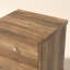 Table de chevet 2 tiroirs Burkhart