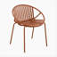 Ensemble de salle à manger d'extérieur moderne 7 pièces avec chaise empilable-644345446