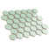 Hudson Due 2" X 2" Hex Porcelain Mosaic Floor and Wall Tile