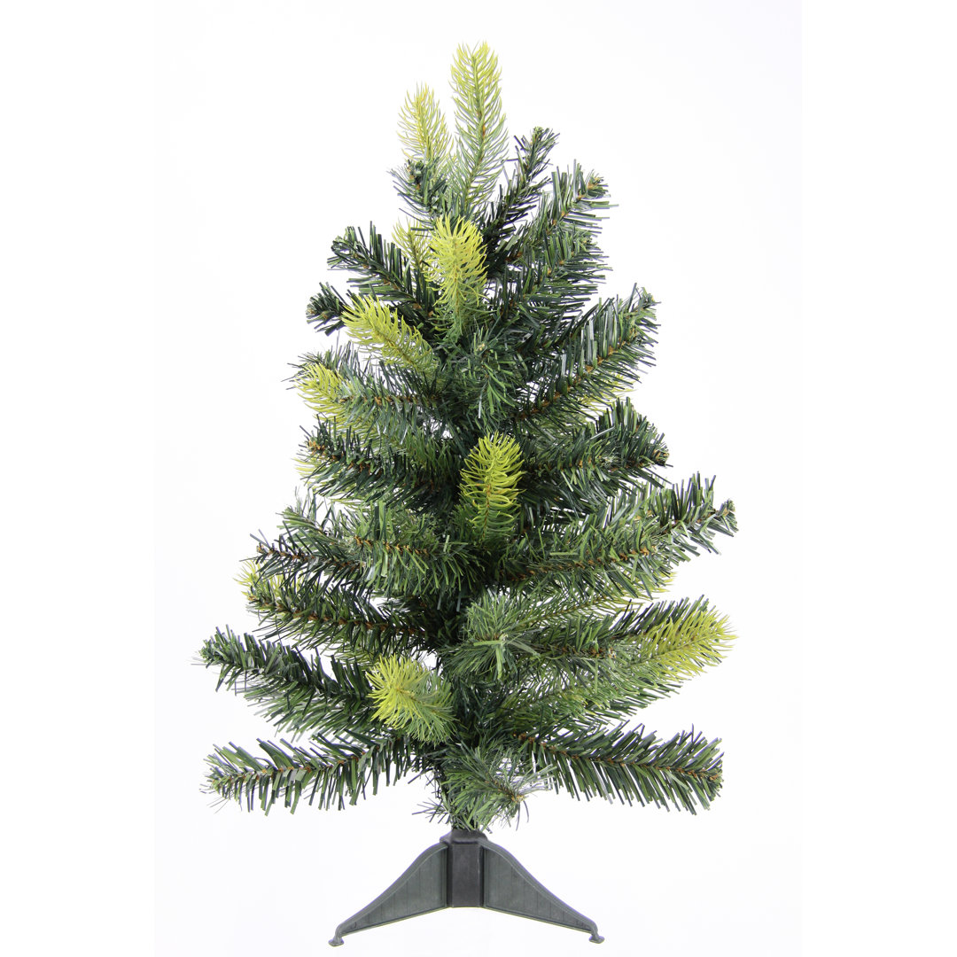 Künstlicher Weihnachtsbaum 60 cm Grün mit Ständer