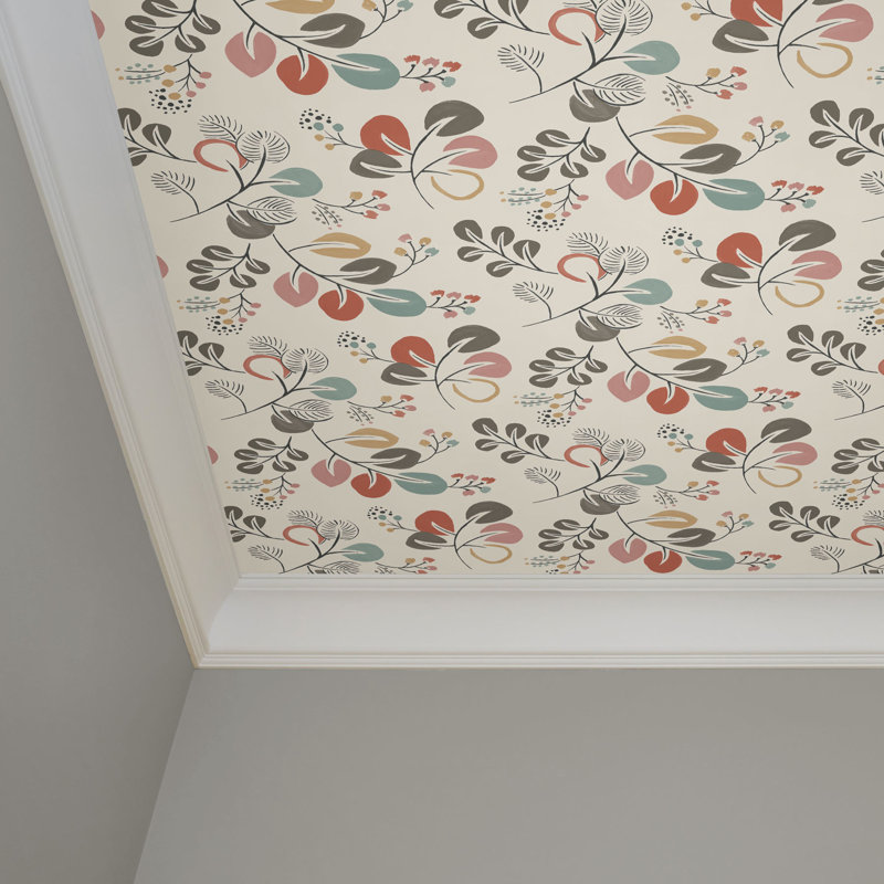 Peel & Stick Floral Roll