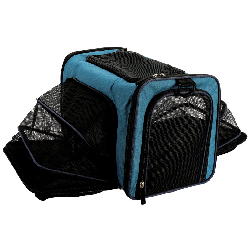Sac de transport Dogit Explorer, Bleu / Noir
