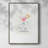 Cosmo Bow Framed Print - Solid Wood