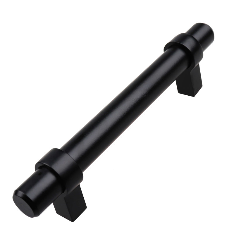 Bar Pull Multipack, Matte Black, 5.0625"