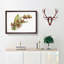 Magnolia Flowers Illustration Tab.73 by Frederick Sander - Picture Frame Art Print on MDF-55576844-55576845
