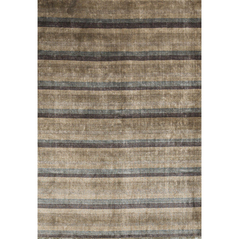 Striped Area Rug, Rectangle 5'9" x 8'9"