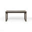 Table de salle à manger d'extérieur extensible en bois d'acacia, gris