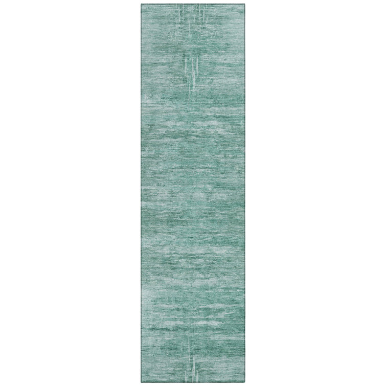 Wynesha Washable Abstract Indoor / Outdoor Rug