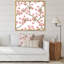 Fleurs de cerisier roses sur branches - Peinture sur toile-67463766-67463767