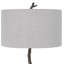 Lampe sur pied traditionnelle 68,5 po Charlana