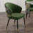 Dining Chair Set of 1, Upholstered Kitchen Chair, Comfortable Seat, Velvet-Draped with Stitching, Mid-Century Modern, Easy Assembly, Living Room Lounge-339202357-349342171