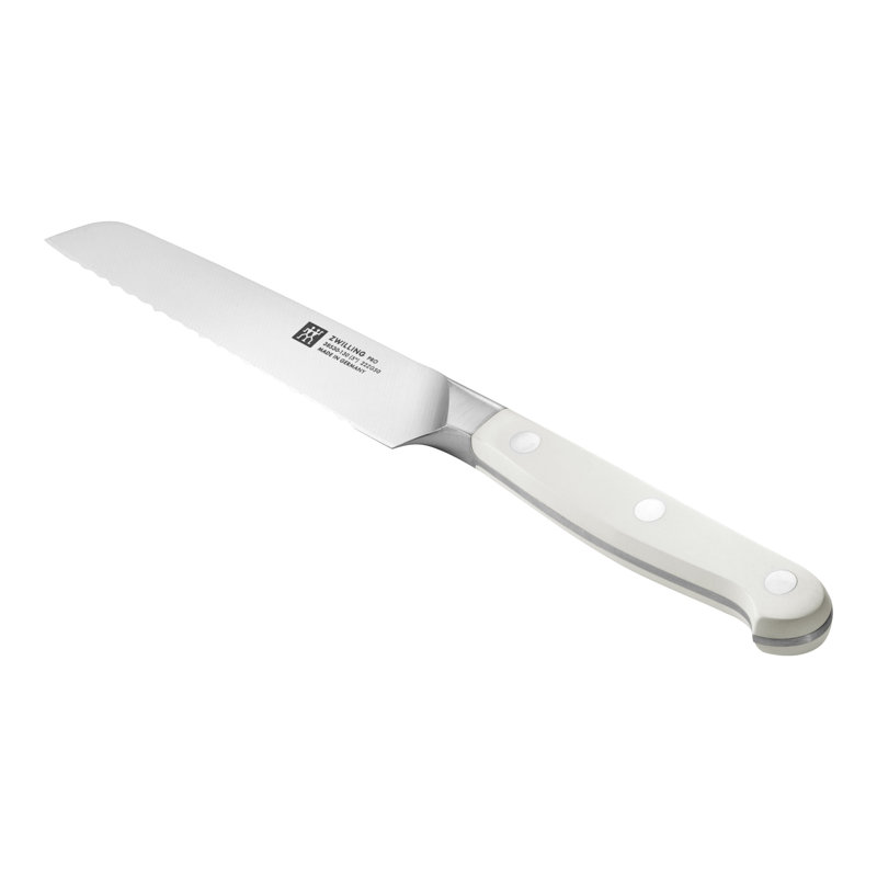 ZWILLING Pro le blanc 5 pouces, couteau tout usage, blanc