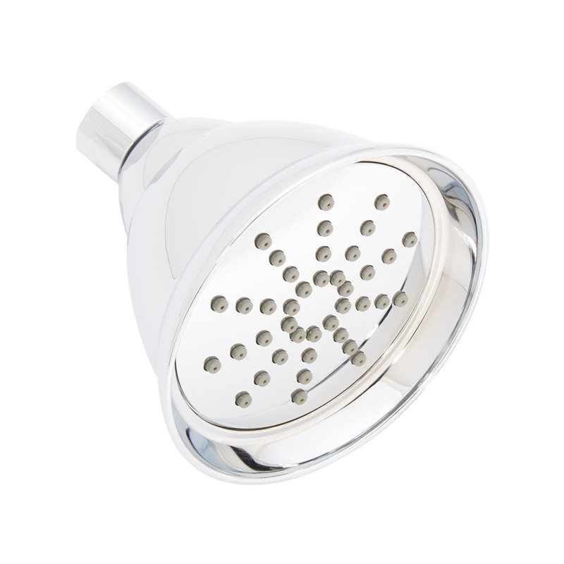 Rigi Square Rainfall Shower Head, Chrome