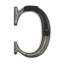 Heurtoir de porte lettre monogramme-15229953-15229955