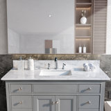 Baldwin 49'' Single Bathroom Vanity Top with Sink