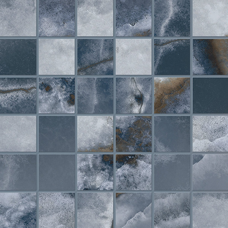 Carreau de sol et mural Eclipse 2X2, Bleu