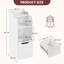 25cm W Manufactured Wood Bedside Table
