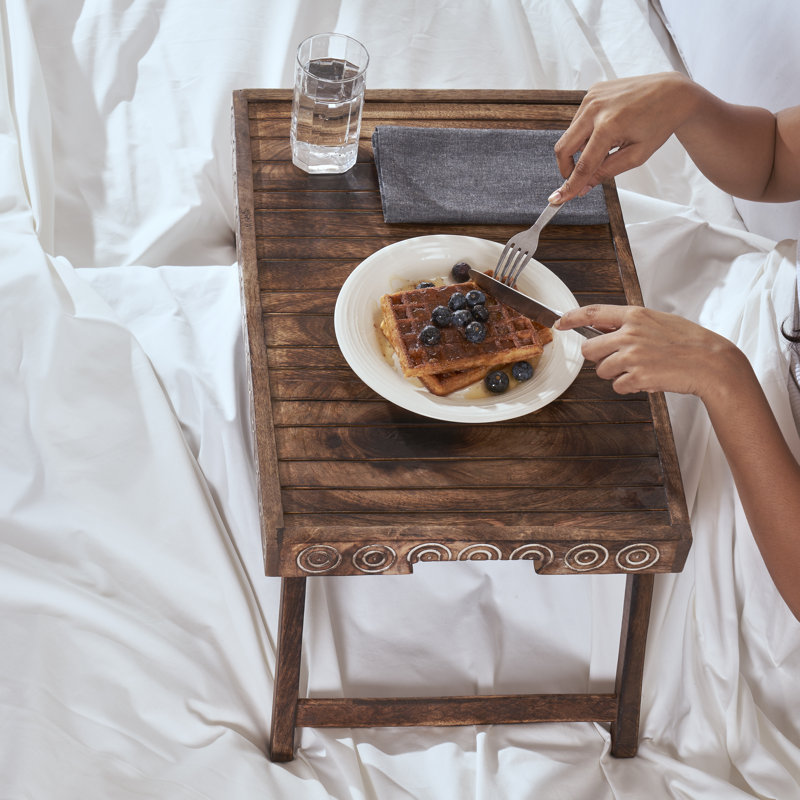 Gwennan Wood Tray, Brown