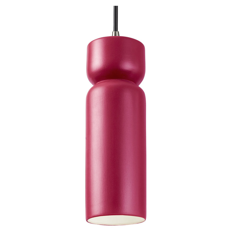 Luminaire suspendu simple en forme de sablier Breeona, Marbre de Carrare, Nickel brossé