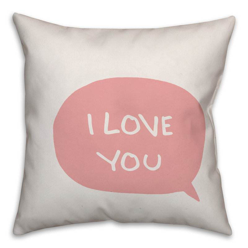 Reversible Throw Pillow, 16"H x 16"W