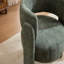 Fauteuil d'appoint moderne, fauteuil de salle à manger en tissu Boucle