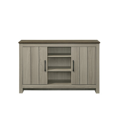 Console Table  15 x 47 x 29 Inch (Engineered Wood) - Oak  1 Piece