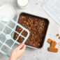 Brownie Buddy Baking Set - 9 Inch Square Pan, Cutter & Lid