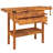 Haletky 48.8'' W Solid Wood Top Workbench