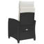 Chaise de patio inclinable avec table d'appoint en rotin de poly-202140284-202140257