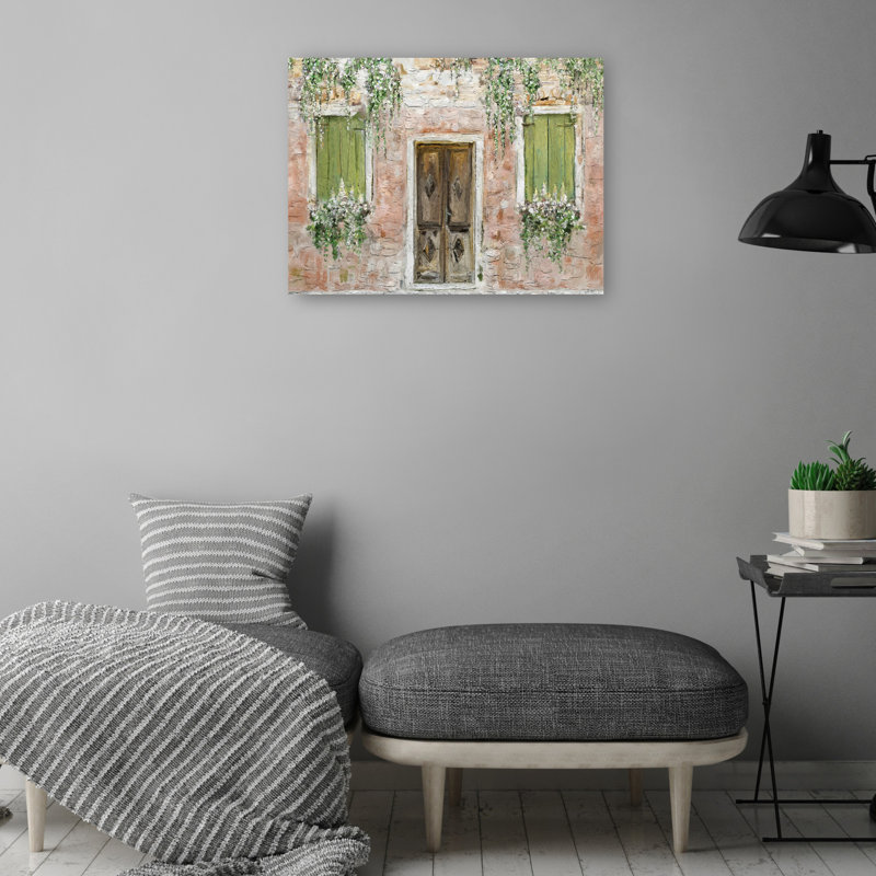 «Bienvenue» par Studio Arts, reproduction d'art sur toile, H 11 po x l 14 po