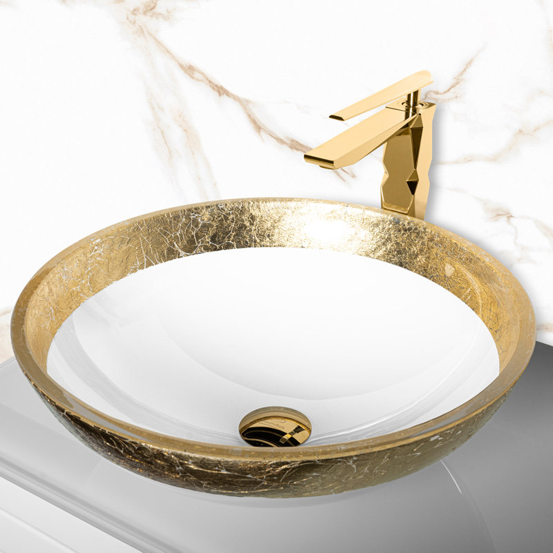 Atelier 17.2'' L Bathroom Sink, Gold