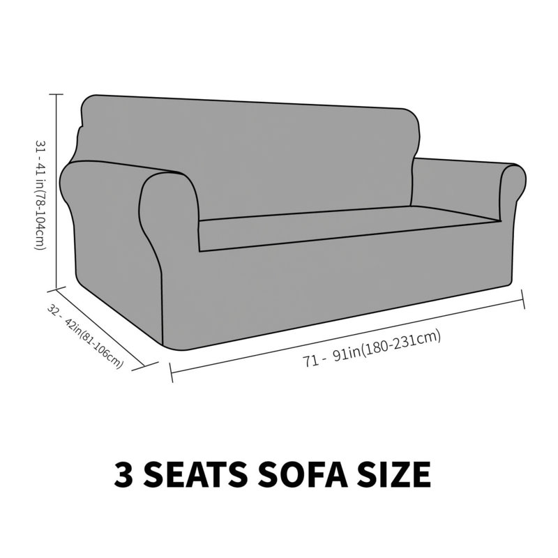 Box Cushion Sofa Slipcover