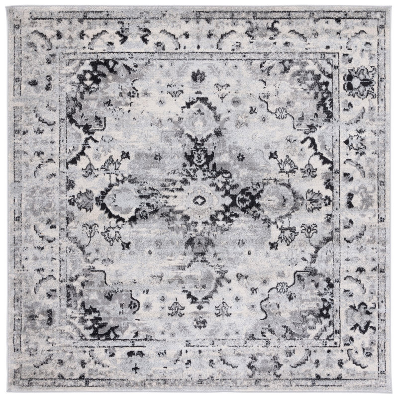 Madison Jute Oriental Rug, Square 6'7"