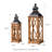 Medders Farmhouse Diamond Antique Tabletop Lantern Set-1212920070