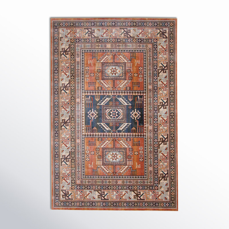 Ovid Oriental Woven Area Rug, Rectangle 3'2" x 4'6"