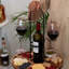 Chariot à vin et fromage