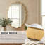 Miroir mural ovale en métal-2136866165-2136866167