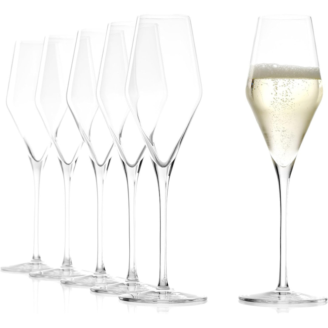 Stolzle Lausitz, Quatrophil - Champagne Flutes, 290 ml