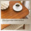 Table d'appoint Mid-Century Boho - 23 po avec tablette de rangement tissée-1836325651