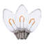 Transparent U-Shaped Filament Warm White Bulb, 25 Bulbs per Bag.-1090049150