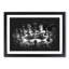 Chess Checkmate - Single Picture Frame Print on MDF-56866571-56866570