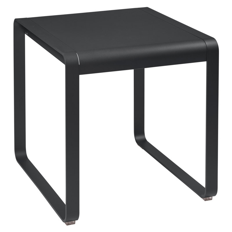Bellevie Outdoor Side Table, 29" H x 55" L x 31.5" W, Anthracite
