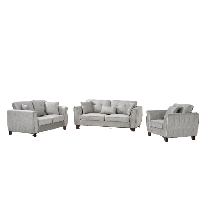 Living Room Set, Grey
