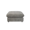 92cm Wide Square Solid Colour Standard Ottoman